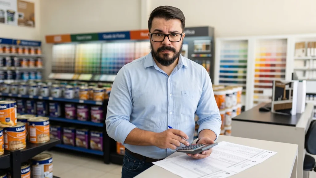 Quanto custa marketing digital para loja de tintas — investimento e retorno