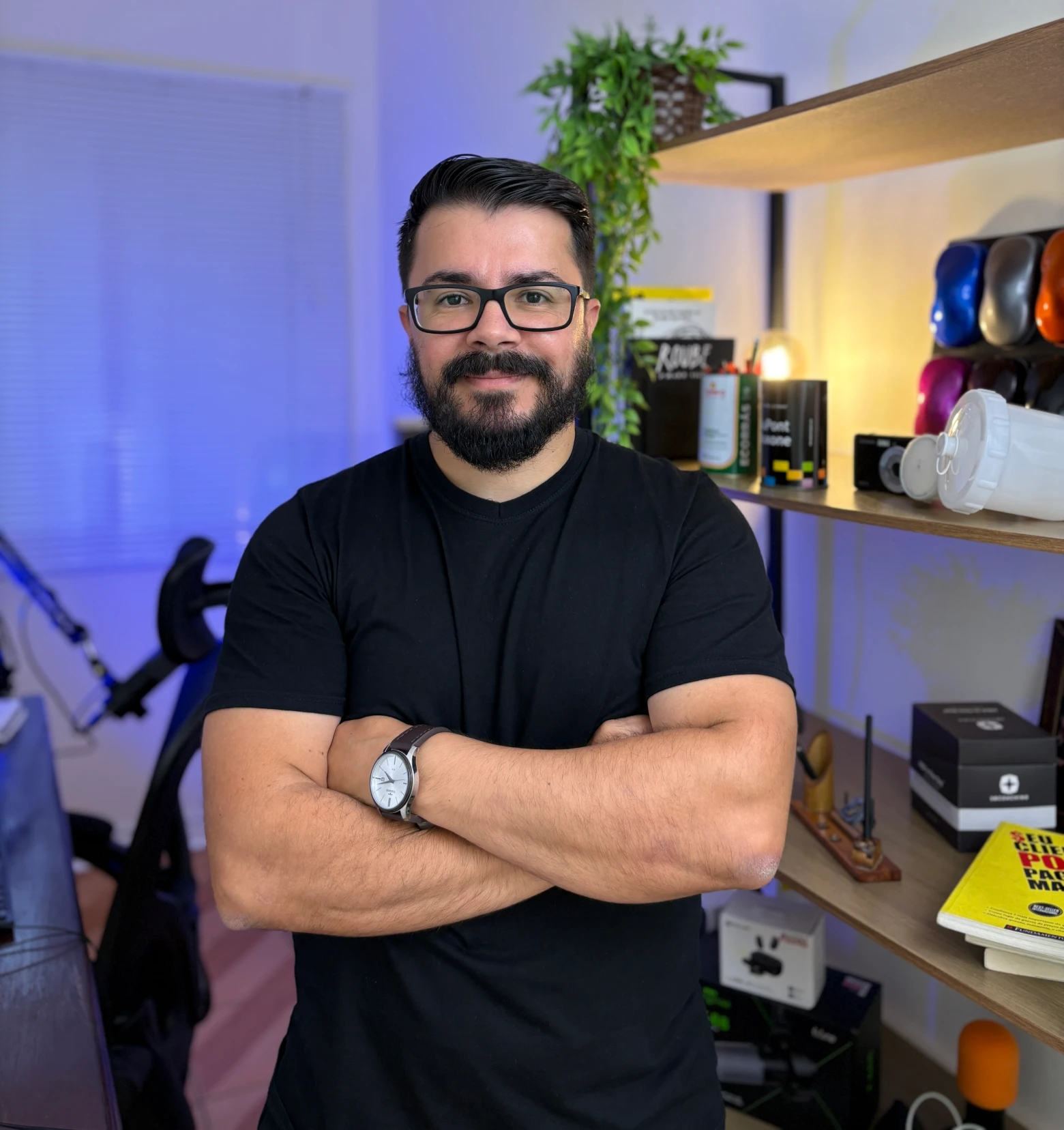 Patrick Nascimento, especialista em marketing para loja de tintas